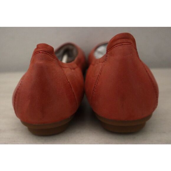 Josef Seibel Women's Sz EUR 37 US 6-6.5 Red Suede Pippa 29 Ballet Flats - Picture 2 of 8